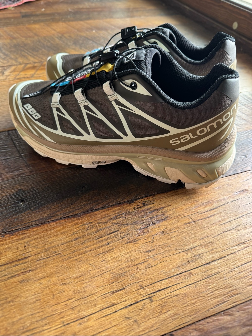 Salomon XT-6 Trail Sneakers Wren/Kangaroo/Vanilla Ice